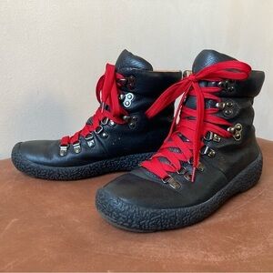 Gentle Souls | Carlisle Soft Leather Lace Up Padded Ankle Hiker Camping Boot